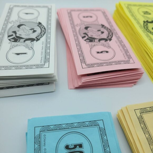 Disney Monopoly Money Replacement Set Scrooge Mcduck Board Game - Picture 6 of 8